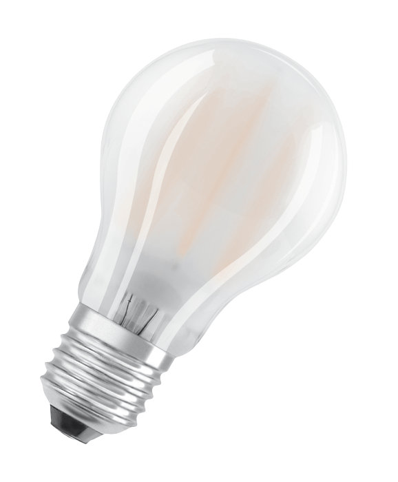 Osram LED Base matt standardpære E27 7 W 3-pk